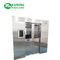Automatisches Steuerluft-Duschdurchlauf-Tor mit Gesichtsfingerabdruck-Leser für Reinraum der Klasse 10000