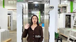 Luftdusche für zwei Personen