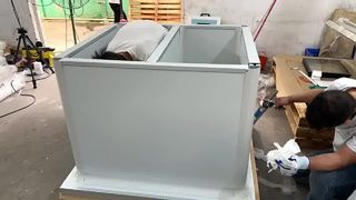 Installationsprozess für Reinraummodelle Ⅱ