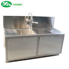 Hospital Stainless Steel Hand Wash Sinks 360 Degree Rotation And Stretchable Taps