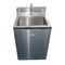 Waschende Handwanne der zahnmedizinische Möbel-einzelne Personen-550*550*850mm