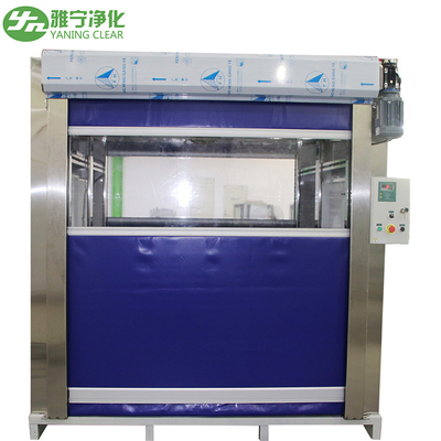 Yaning-Reinraum CE/ISO/GMP HEPA filtern Fracht-Luft-Dusche der PVC-Fensterladen-Tür-SUS304