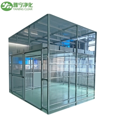 Yaning Hartwand-Halbleiter-Reinraum, modularer Reinraum aus Acrylplatte/gehärtetem Glas