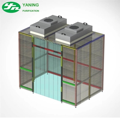 Yaning Antistatischer Vorhang, mobile kleine Reinraumkabine, DIY-Reinraumumgebung