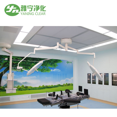 YANING Professionelle kundenspezifische Krankenhauswandplatte Schnelle Installation Modular Operationsraum Theaterwandplatte Modulare Lösung