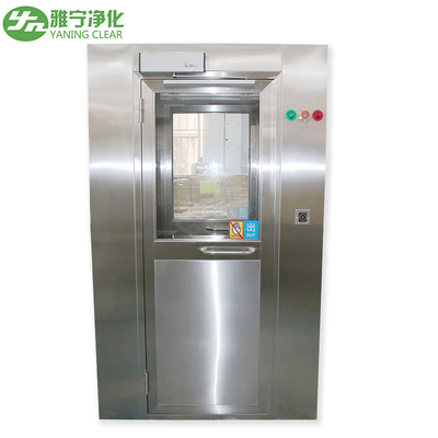 YANING Factory Reinraum-Luftdusche, Edelstahl-Luftdusche mit einzelner Schwingtür