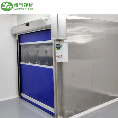 Automatischer der Induktion Cleanroom-Luft-der Dusche27m/s Edelstahl Luft-Geschwindigkeits-SUS304