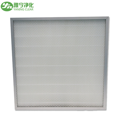 Luftfilter Mini Pleats HEPA ersetzen Filter H13 HEPA durch galvanisierten Rahmen