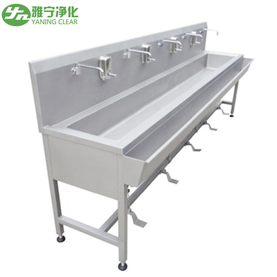 Fußbetätigte Edelstahl-Handwaschbecken-Wanne für Labor/Funktionierentheater