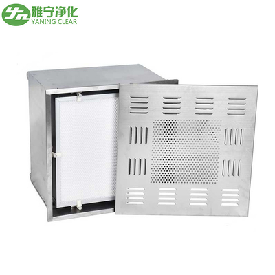 Des Edelstahl-ULPA Heraus-Maß Reinraum Hepa-Filter-des Kasten-660*660*400mm