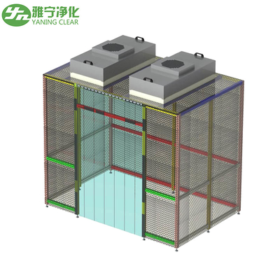 Yaning OEM Mobile Air Modular Reinraum Booth Class100-Class10000 Reinraum Modular