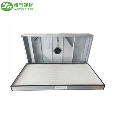 Reinraum Hepa-Ventilator-Filtrationseinheit, Spule gefilterte Abluftventilator-Aluminiumzink-Platte