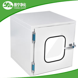 Pulver-Mantel-Stahl sauberer Rom Static Passbox With Mechanically griff Struktur ineinander