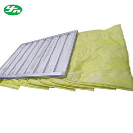 Mittlerer Taschen-Luftfilter, waschbare F8 Luftsack-Filter Hvac-Rohr-Reinigung