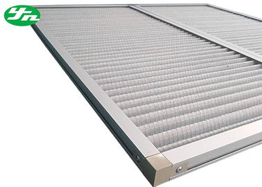 Aluminiumdraht Mesh Industrial Air Filters, Staub-Platte faltete Medien-Filter HVAC