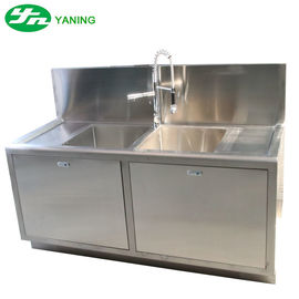 Hospital Stainless Steel Hand Wash Sinks 360 Degree Rotation And Stretchable Taps