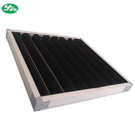 Aluminum Alloy Panel Air Filter , Activated Carbon Fiber Filter Odor Removal