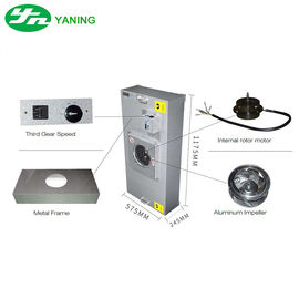 Die 3 Stations-Aluminiumlegierungs-Fan-die Filtrationseinheit, die mit lärmarm ist, schützen Gerät