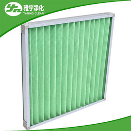 Die Abdeckung des Draht-vor Luftfilters Mini-G4 faltete Platten-Filter mit Aluminiumrahmen