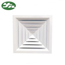 Kundenspezifische Reinraum-Belüftung, Aluminiumlegierungs-Runde/quadratischer Decken-Luftverteiler