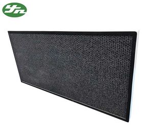 Bienenwaben-Aktivkohle-Luftfilter-Aluminiumrahmen für Luft-Reinigung