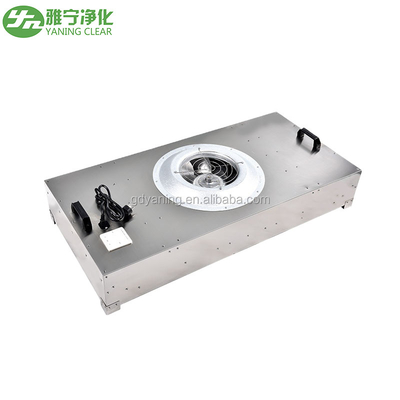 YANING FFU Lüfterfilter-Einheit Pulverbeschichtetes Stahlmaterial für Reinraumdecken HEPA-Filtersystem