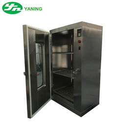 Ductless Sterilisation der Cleanroom-Durchlauf-Kasten-hohen Temperatur/trocknen Funktion
