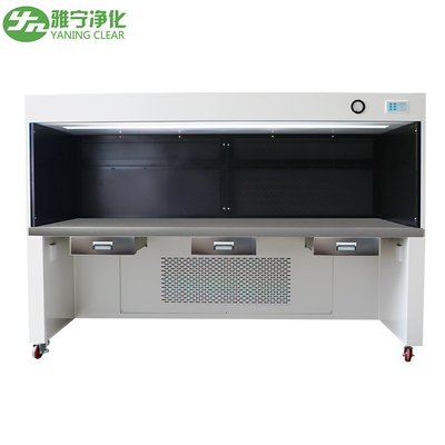 YANING Reinbank aus Edelstahl mit HEPA-Filter der Klasse 100