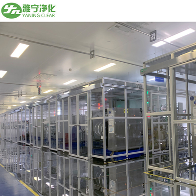 Personalisiertes Modular-FFU-System mit HEPA-Filter-Anti-statischem Vorhang