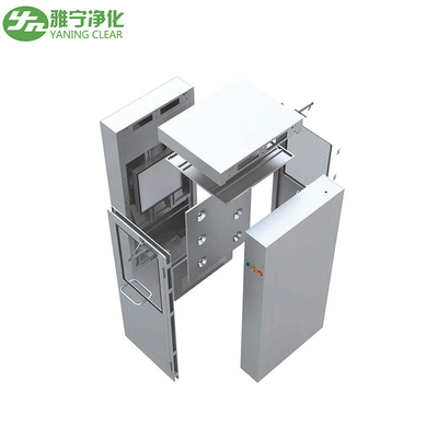 Yn-1500A Edelstahlstütze Reinraumluftdusche mit anpassbarer Innenraumgröße Lxwxh von 790X880X1910mm