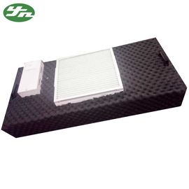 Decke angebrachter Ventilator-Filtrationseinheits-Leichtgewichtler Hepa FFU mit schwarzer Isolierungs-Baumwolle