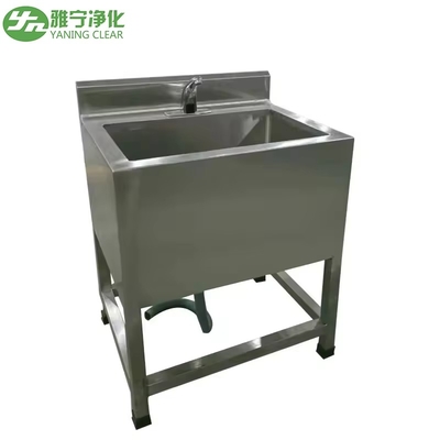 YANING Automatischer Sensor Wasserhahn Waschbecken Medizinisch Chirurgisch Edelstahl Operationssaal Waschbecken mit Einzelplatz