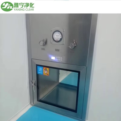 YANING CE-Zertifikat Edelstahl Reinraum Dynamischer Durchgangskarton Reinraum Ausrüstung Dynamischer Durchgangskarton für das Labor