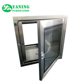 Mechanische Verriegelung statische Geschwindigkeit Cleanroom-Durchlauf-Kasten Wechselstroms 220V/50HZ 0.2m-0.60m/s
