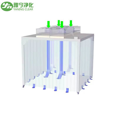 Stainless Steel SUS304 Reinraum mit HEPA-Filter 99,99% Wirksamkeit