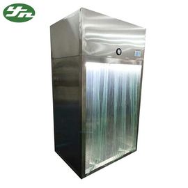 Edelstahl 304 Reinraum-Luftstromsystem Probenahme-Stand 0.8kw mit Rädern