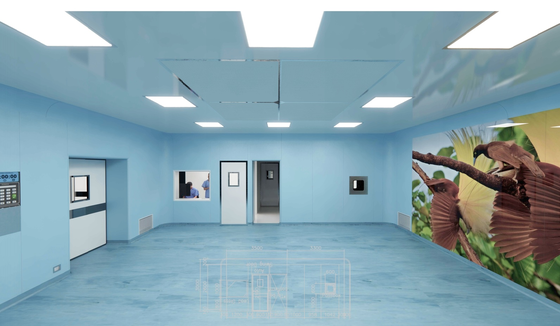 YANING Chirurgische Laminar-Airflow-Decke mit HEPA H14-Filterung und SPS-Smart-Control für ISO-Klasse 5 Sauberkeit