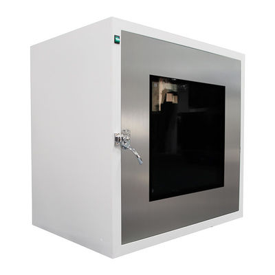Mechanischer Verriegelung Cleanroom-Durchlauf-Kasten 220V mit eingebetteter Tür