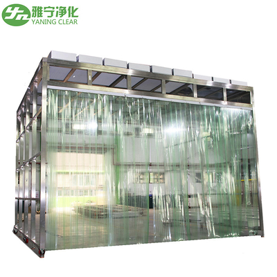 Modularer Reinraum Booth Standardstaubfrei FFU Soft Wall Reinraum-Montage